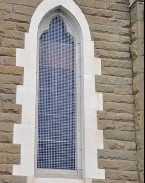 25 x 25 x 3mm mesh used at Christian Reformed Church of Geelong.